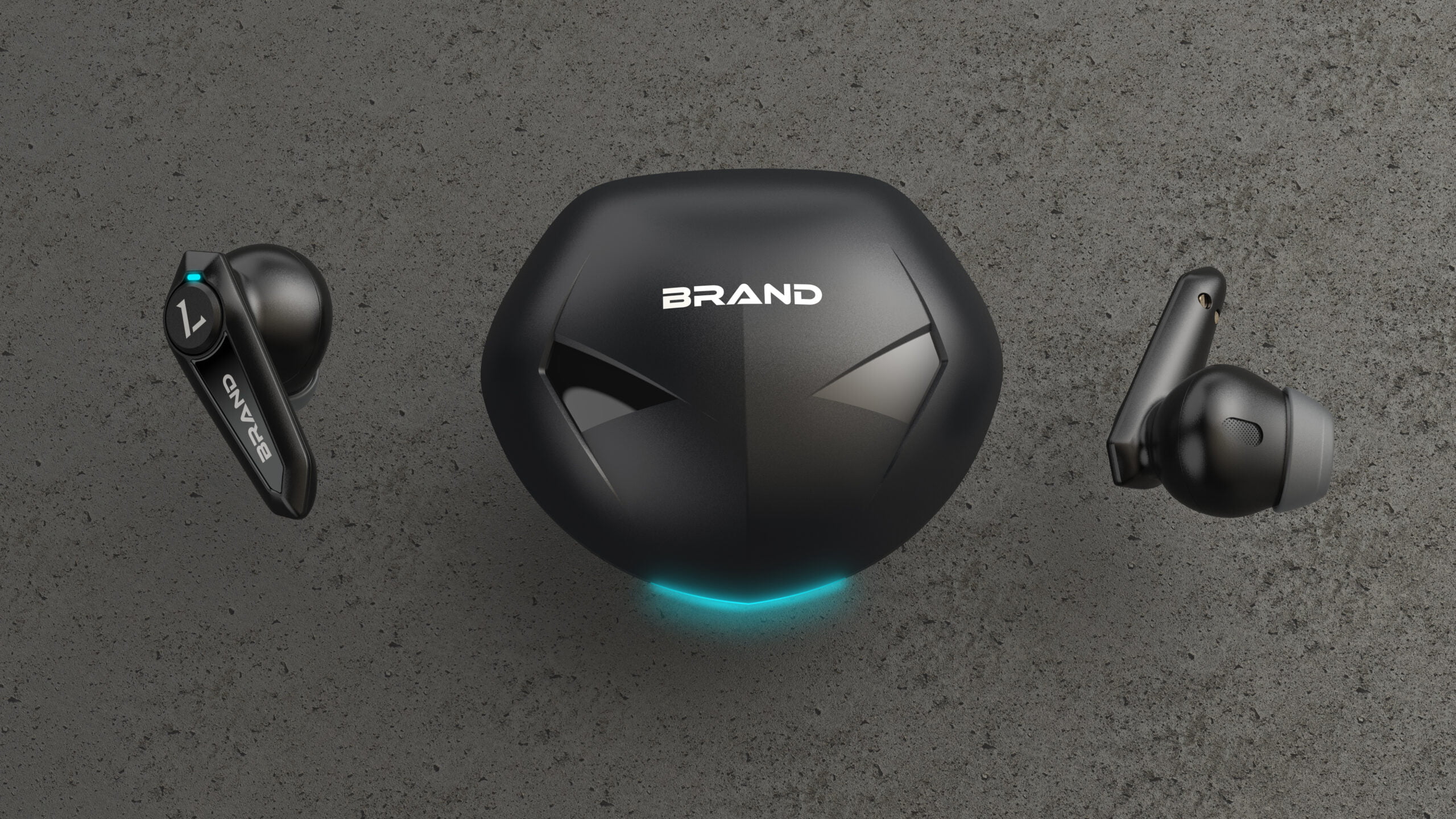 TWS44 Lightweight wireless earphones with touch control EZRA TWS44 Lightweight wireless earphones with touch control Aido Tech EZRA