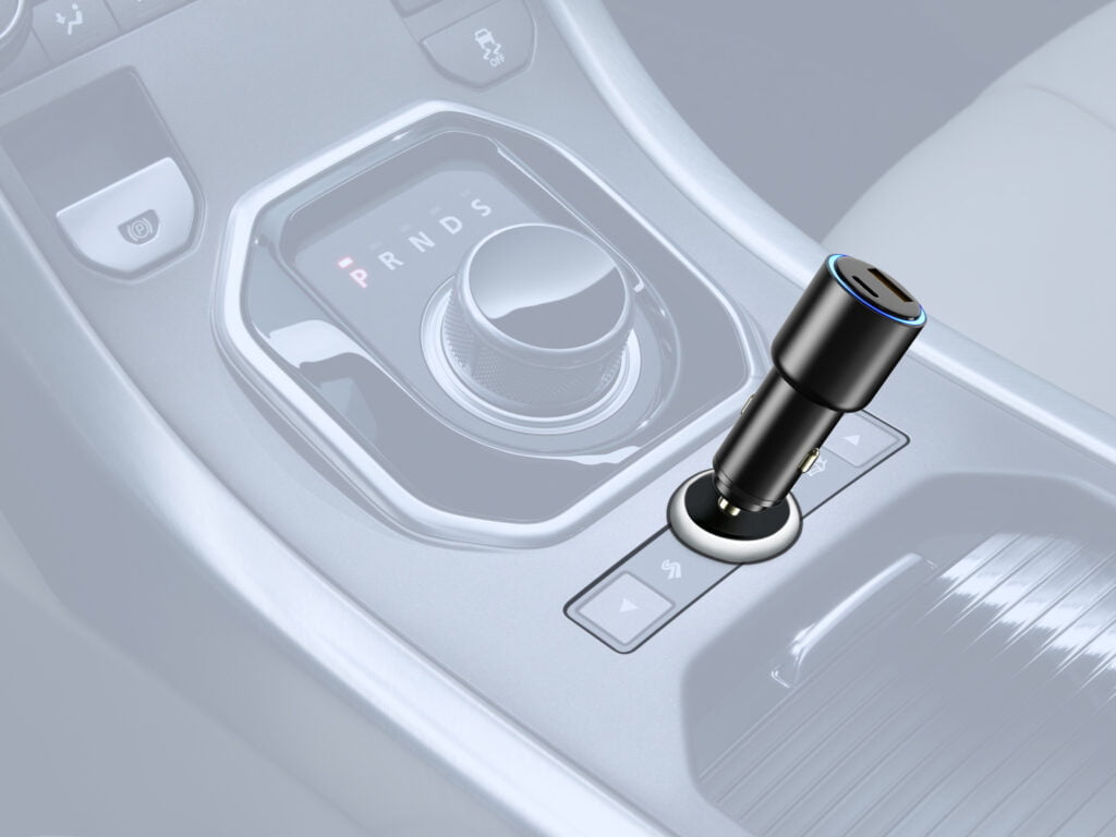 CR40 PD+QC 38W fast car charger Esdras CR40 PD+QC 38W fast car charger Aido tech Esdras