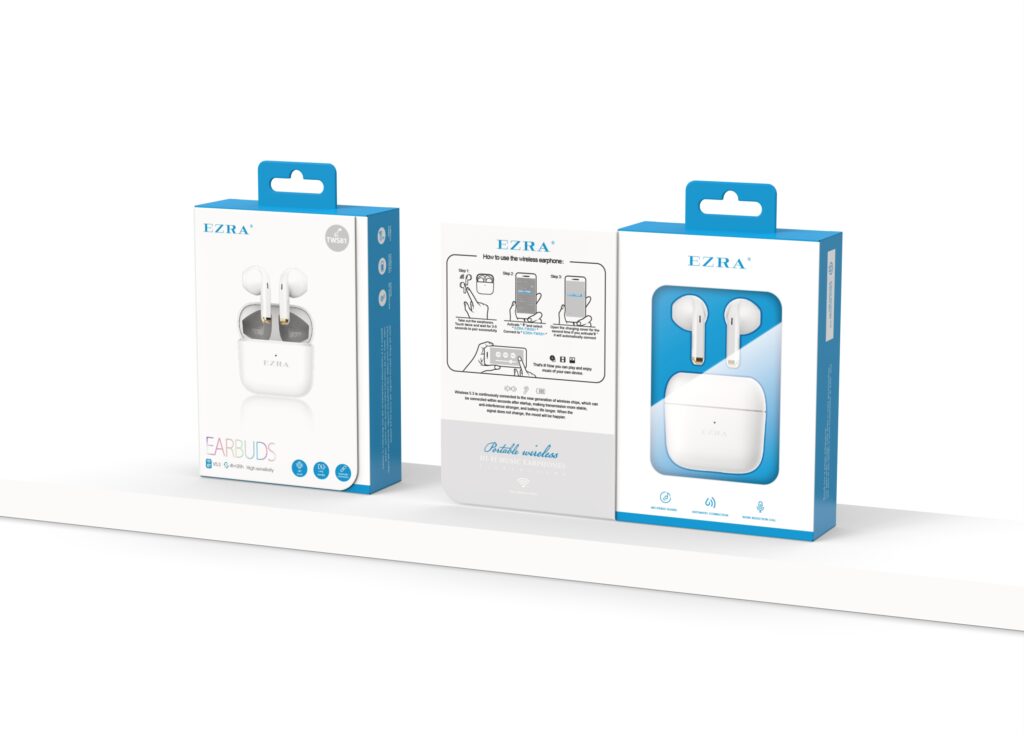 TWS81 Extra long standby wireless earphones EZRA TWS81 Extra long standby wireless earphones Aido Tech EZRA