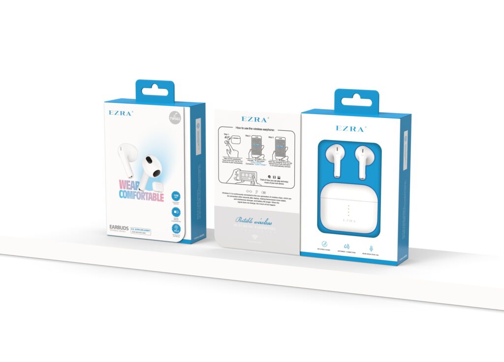 TWS82 true wireless earphones EZRA TWS82 true wireless earphones Aido Tech EZRA