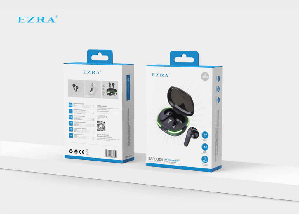 TWS90 wireless earphones EZRA TWS90 wireless earphones Aido Tech EZRA