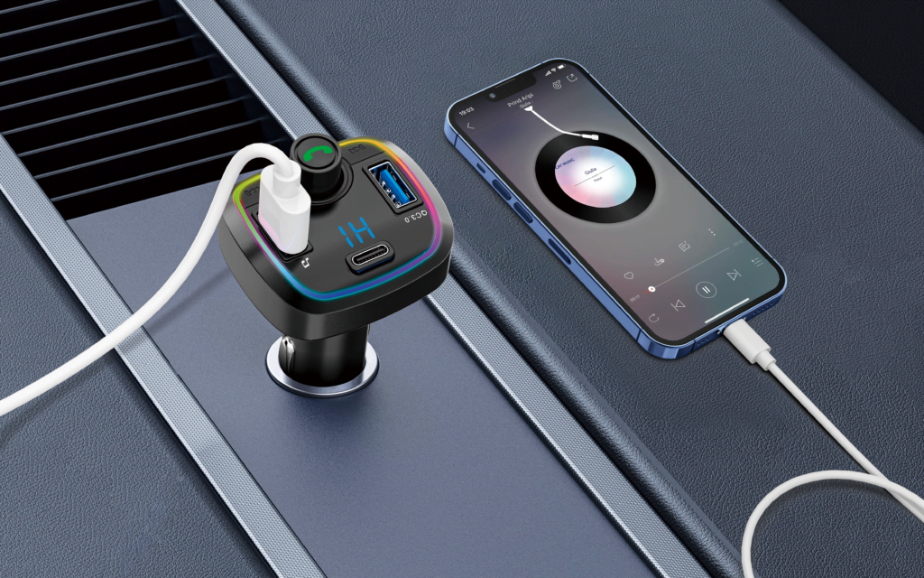 BCR14 Bluetooth Car Audio Player with charger EZRA BCR14 Bluetooth Car Audio Player with charger Aido tech EZRA