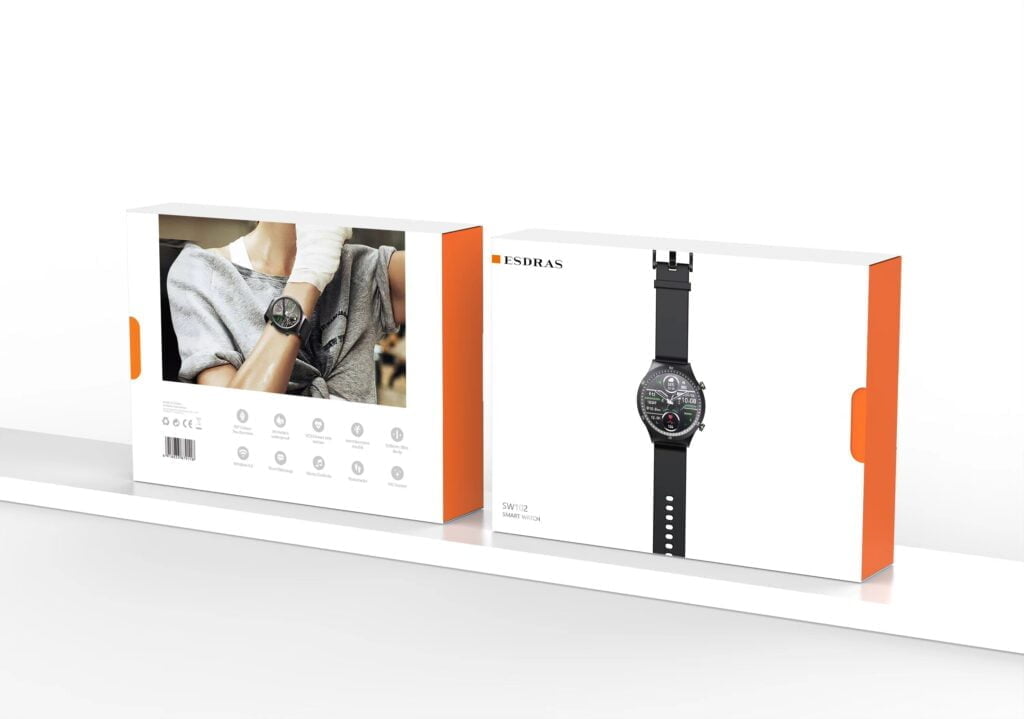 SW102 Fashionable smart watch for tracking daily activities ESDRAS SW102 Fashionable smart watch for tracking daily activities Aido tech ESDRAS