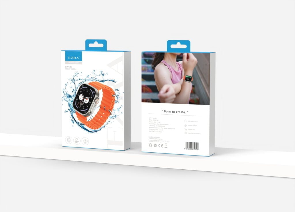 SW119 Fitness tracking smart watch EZRA SW119 Fitness tracking smart watch Aido tech EZRA