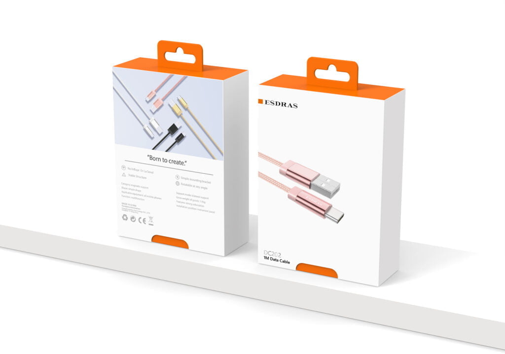 DC202 V8 1m Mobile Charger Data Cable ESDRAS DC202 V8 1m Mobile Charger Data Cable Aido tech ESDRAS