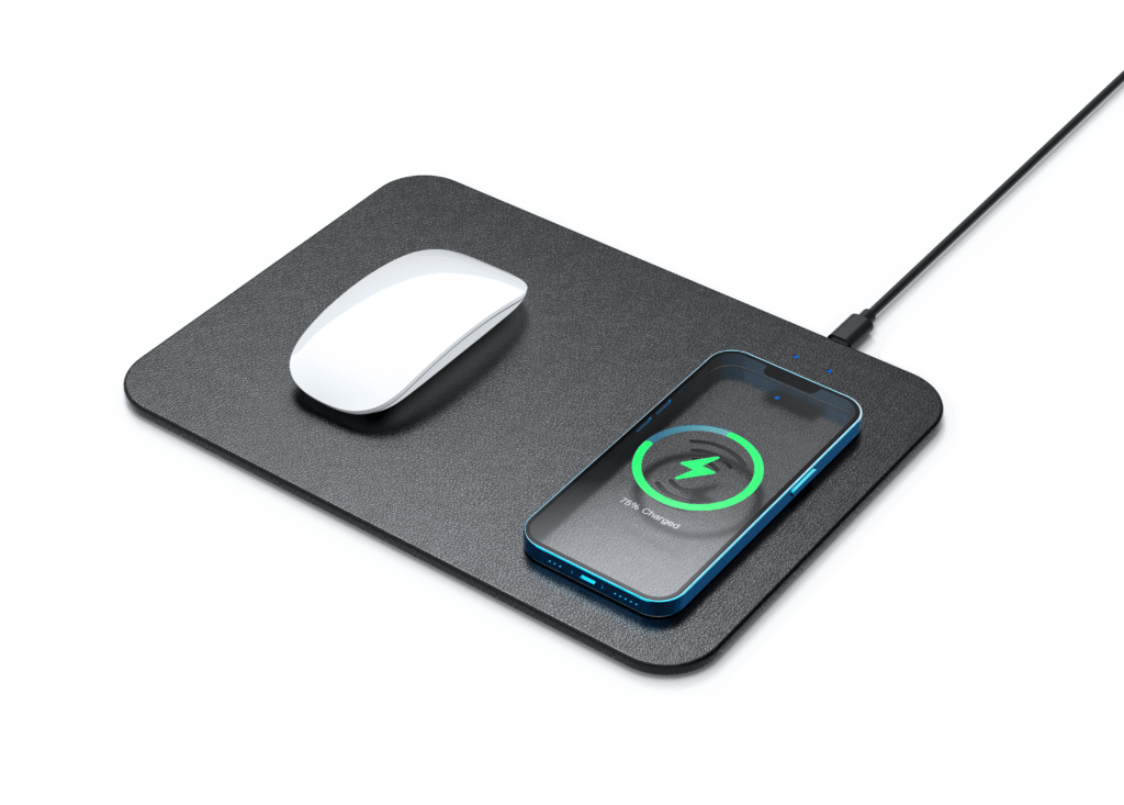 HC145 15W Fast Wireless Charging Multi-functional Rechargeable Mouse Pad EZRA HC145 15W Fast Wireless Charging Multi-functional Rechargeable Mouse Pad Aido Tech EZRA