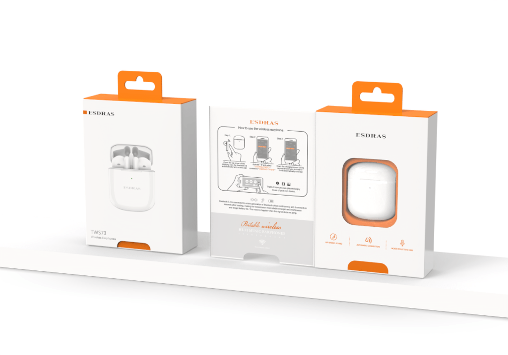 TWS73 wireless earphones for Conference Calls Aido tech ESDRAS